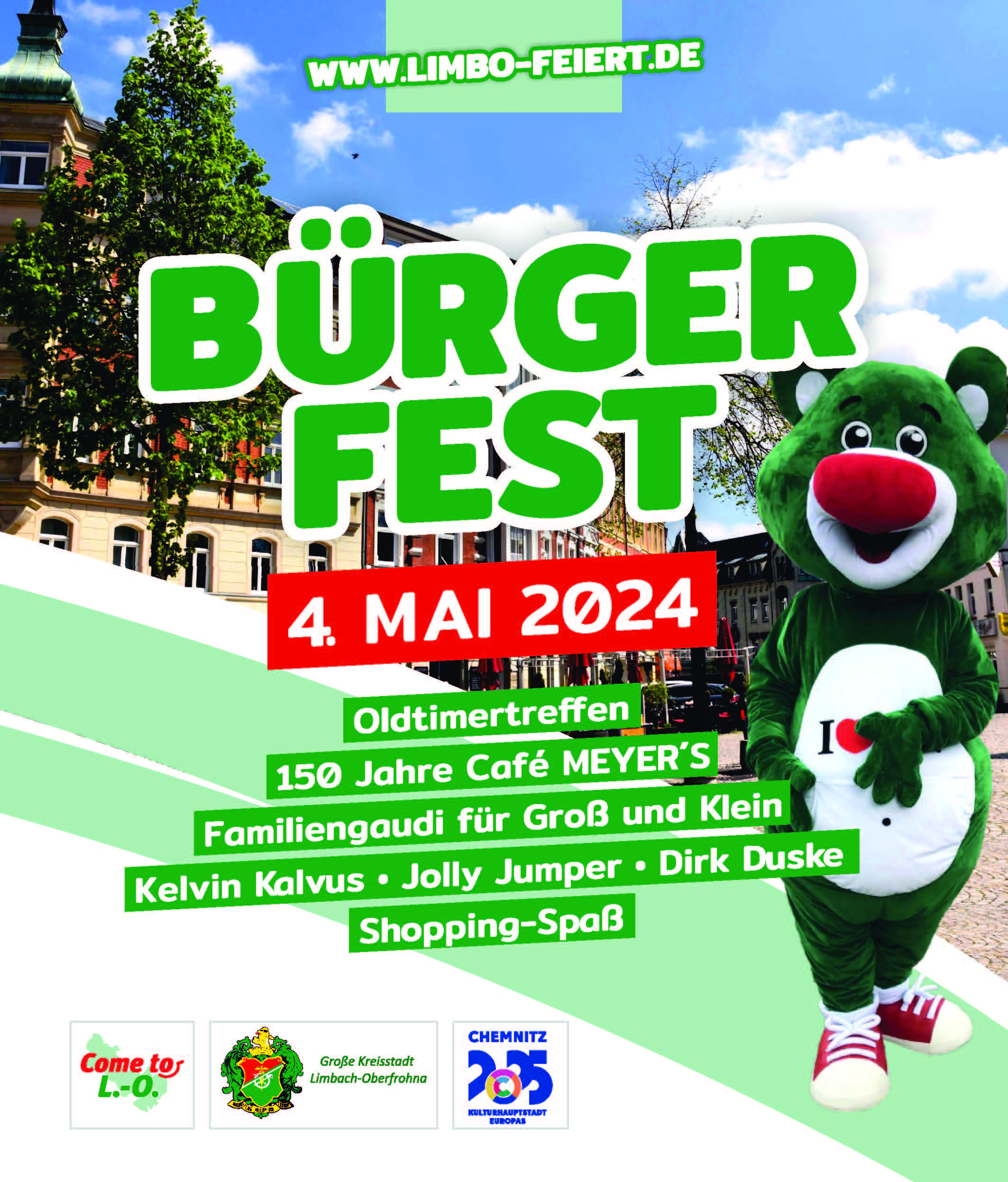 Bürgerfest am 4. Mai