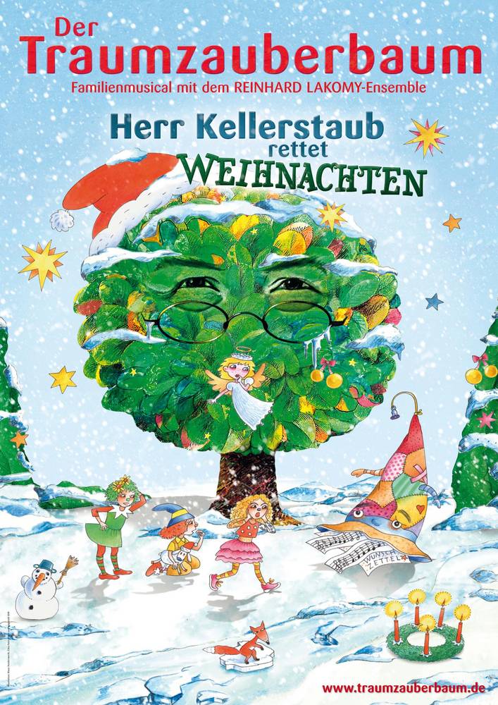 TZB Herr Kellerstaub rettet Weihnachten Plakat 2mm A1 rz