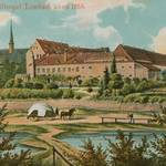 Hier sehen Sie das Rittergut (heute Rathaus) um 1855