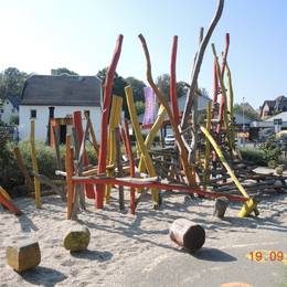 Spielplatz Kreativ- und Verkehrsgarten an der Frohnbachstraße in Limbach-Oberfrohna © Stadtverwaltung Limbach-Oberfrohna