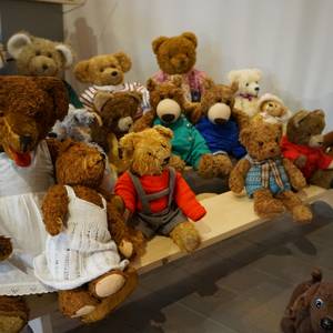 Knopfaugen und Stupsnase - Teddybären von BärbelStraube